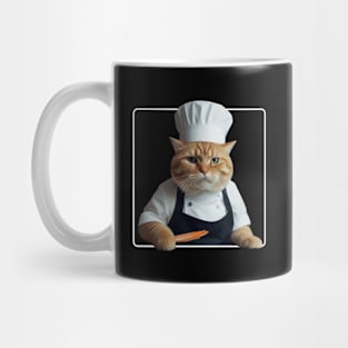 Chef Cat Funny Mug